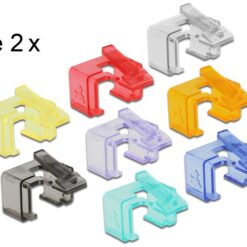 DELOCK clip επιδιόρθωσης RJ45 86420, 8 χρώματα, 16τμχ Διάφορα Δικτύου PowerFix Group DELOCK clip επιδιόρθωσης RJ45 86420, 8 χρώματα, 16τμχ Διάφορα Δικτύου -