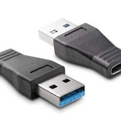 POWERTECH αντάπτορας USB 3.0 σε USB-C CAB-U097, 5Gbps, μαύρος USB-C (Type-C) USB-C