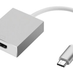 POWERTECH αντάπτορας CAB-UC006 USB 3.1 Type-C σε HDMI, λευκό USB-C (Type-C) USB-C
