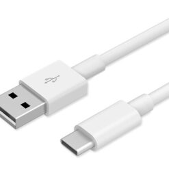 POWERTECH Καλώδιο USB 2.0 σε USB Type-C, 1m, White Mobile Αξεσουάρ κινητών