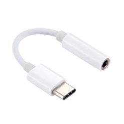 POWERTECH καλώδιο USB-C σε 3.5mm θηλυκό CAB-UC029, CM119B, λευκό USB-C (Type-C) USB-C