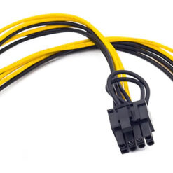 POWERTECH καλώδιο EPS 12V 8pin (F) σε 2x PCIe 8pin (6+2) CAB-W035, 20cm Εσωτερικά PC 8pin