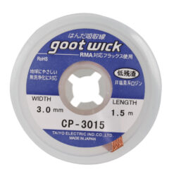 GOOT WICK Desoldering Braid CP-3015, made in Japan Service Desoldering braids