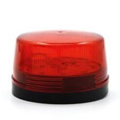 Strobe εσωτερικών & εξωτερικών χώρων, LED, 12V, Red Σειρήνες - Strobes Strobes