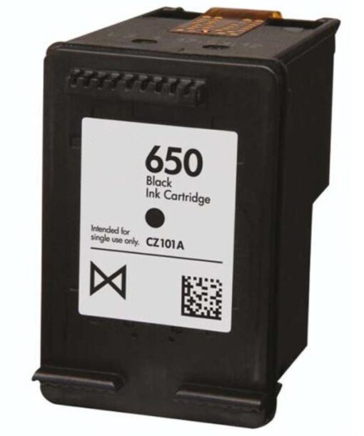 Συμβατό Inkjet για HP 650BK, XL, μαύρο ink HP ink HP