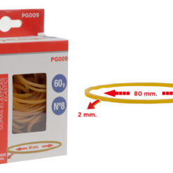 MP λαστιχάκια συσκευασίας PG009 σε κουτί, No8, 2x80mm, 60g Αναλώσιμα - Είδη Γραφείου Αναλώσιμα - Είδη Γραφείου