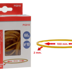 MP λαστιχάκια συσκευασίας PG010 σε κουτί, No10, 2x100mm, 60g Αναλώσιμα - Είδη Γραφείου Αναλώσιμα - Είδη Γραφείου