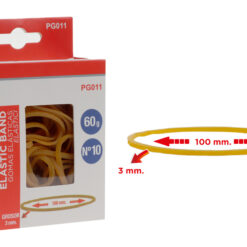 MP λαστιχάκια συσκευασίας PG011 σε κουτί, No10, 3x100mm, 60g Αναλώσιμα - Είδη Γραφείου Αναλώσιμα - Είδη Γραφείου