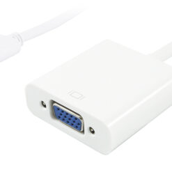 POWERTECH αντάπτορας USB Type-C σε VGA PTH-034, Full HD, λευκό USB-C (Type-C) USB-C