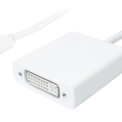 POWERTECH αντάπτορας USB Type-C σε DVI PTH-036, 4K, λευκό USB-C (Type-C) USB-C