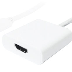 POWERTECH αντάπτορας USB Type-C σε HDMI PTH-037, 4K, λευκό USB-C (Type-C) USB-C