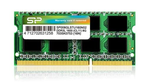 SILICON POWER Μνήμη 8GB DDR3L SODimm, PC3L 12800, 1600MHz, CL11, 1.35v PC & Αναβάθμιση 8GB