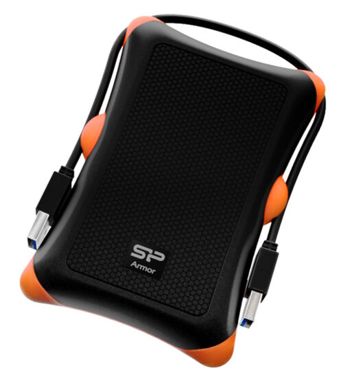 SILICON POWER εξωτερικός HDD Armor A30, 2TB, USB 3.2, μαύρος PC & Αναβάθμιση 2TB