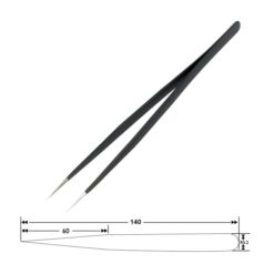 SPROTEK ESD αντιστατική τσιμπίδα ST-T508, 140mm, ίσια Service & Εργαλεία PowerFix Group SPROTEK ESD αντιστατική τσιμπίδα ST-T508, 140mm, ίσια Service & Εργαλεία Εργαλεία