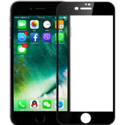 POWERTECH Tempered Glass 5D Full Glue για iPhone 8 Plus, Black Mobile APPLE