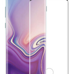 POWERTECH Tempered Glass 3D, half glue, curved, Samsung S10 Plus, μαύρο Mobile SAMSUNG