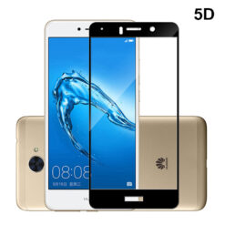POWERTECH Tempered Glass 5D, Full Glue, Huawei Y7/Y7 Prime (2017), μαύρο Mobile HUAWEI