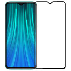 POWERTECH Tempered Glass 5D, Full Glue, Xiaomi Redmi Note 8 Pro, μαύρο Mobile Tempered Glass