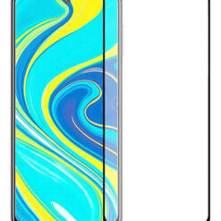POWERTECH Tempered Glass 5D, full glue, Xiaomi Redmi Note 9 Pro, μαύρο Mobile Tempered Glass