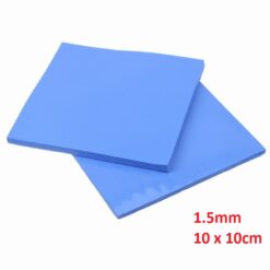 Thermal Pad 1.5mm, 10 x 10cm, Blue Service Service