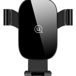 USAMS βάση αεραγωγού αυτοκινήτου Gravity Car Mount US-ZJ052, μαύρη Mobile Αεραγωγού