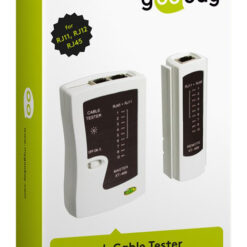 GOOBAY tester δικτύου 68856, CAT 5/6 & ISDN, RJ11, RJ12, & RJ45 Service & Εργαλεία Εργαλεία 2