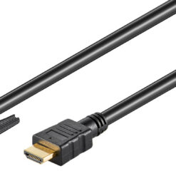 GOOBAY καλώδιο DVI-D σε HDMI 51580, 2m, μαύρο Εικόνα Full HD