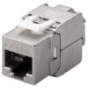 GOOBAY Keystone module RJ45 CAT 6A 90687, UTP, πράσινο Δικτυακός Εξοπλισμός Keystone 4