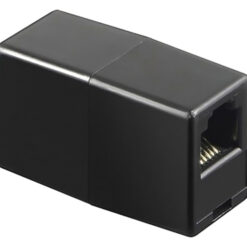 POWERTECH σύνδεσμος (μούφα) RJ45 UTP CAB-N181, 8p8c, μαύρος, 5τμχ Διάφορα Δικτύου -