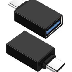 POWERTECH αντάπτορας USB σε USB-C CAB-UC057, 5Gbps, μαύρος USB-C (Type-C) USB-C