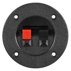 POWERTECH τερματικό ηχείου CAB-V037, Φ75mm, μαύρο Ήχος -