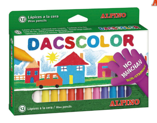 ALPINO χρωματιστές κηρομπογιές DC050290, 12 τμχ Αναλώσιμα - Είδη Γραφείου Αναλώσιμα - Είδη Γραφείου