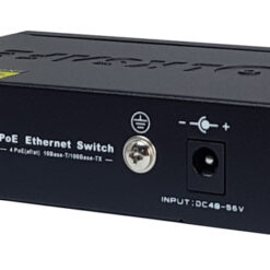 FOLKSAFE PoE Ethernet Switch FS-S1004EP-E, 4 Ports 10/100Mbps Κάμερες Ασφαλείας Switch 2