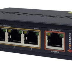 FOLKSAFE PoE Ethernet Switch FS-S1004EP-E, 4 Ports 10/100Mbps Κάμερες Ασφαλείας Switch