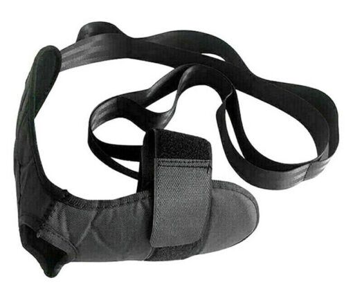 Ελαστικός ιμάντας για ασκήσεις Pilates/Yoga GYM-0022, 110cm, μαύρος Είδη Γυμναστικής Είδη Γυμναστικής