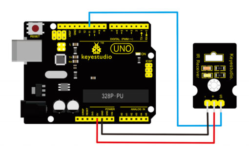 KEYESTUDIO digital IR receiver module KS0026, συμβατό με Arduino Gadgets - Αξεσουάρ Gadgets - Αξεσουάρ 2