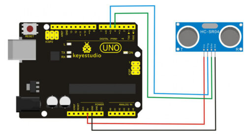 KEYESTUDIO HR-SR04 ultrasonic module KS0328, μπλε, 3τμχ Gadgets - Αξεσουάρ Gadgets - Αξεσουάρ 2