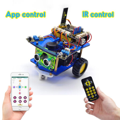 KEYESTUDIO desktop mini bluetooth smart car V3.0 KS0441 Gadgets - Αξεσουάρ Gadgets - Αξεσουάρ 2