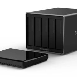 ORICO NAS για 5x 3.5" HDD NS500RU3 USB 3.0, 5Gbps, έως 80TB, μαύρη Θήκες & Trays Σκληρών Δίσκων NAS 2