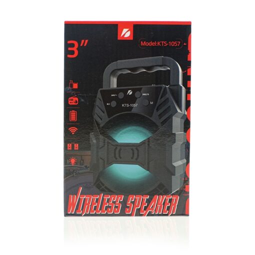 LED Bluetooth Ηχείο Μάυρο Bluetooth Bluetooth 2