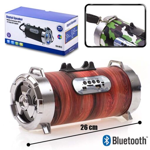 Bluetooth Ηχείο Tube Wood Effect Bluetooth Bluetooth