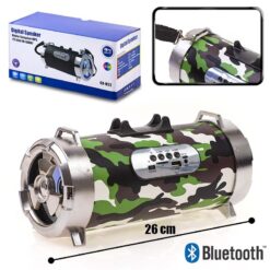 Bluetooth Ηχείο Tube Camo Bluetooth Bluetooth