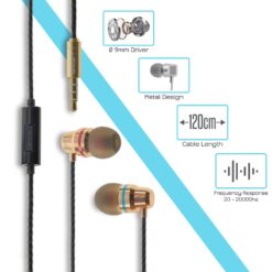 Stereo Hi-Fi Handsfree M206 Gold Handsfree, Promo 3 Handsfree, Promo 3/Stereo Hi-Fi Handsfree M206 Gold/