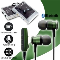 Magnetic BT Headset AZ-29 Green Bluetooth Bluetooth/Magnetic BT Headset AZ-29 Green/