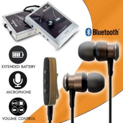 Magnetic BT Headset AZ-29 Gold Bluetooth PowerFix Group Magnetic BT Headset AZ-29 Gold Bluetooth Bluetooth/Magnetic BT Headset AZ-29 Gold/