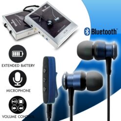 Magnetic BT Headset AZ-29 Blue Bluetooth PowerFix Group Magnetic BT Headset AZ-29 Blue Bluetooth Bluetooth/Magnetic BT Headset AZ-29 Blue/