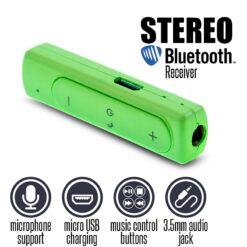Stereo Bluetooth Πέτου χωρίς ακουστικά Green Bluetooth Bluetooth/Stereo Bluetooth Πέτου χωρίς ακουστικά Green/