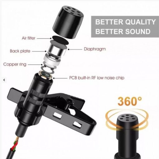 Μικρόφωνο GL-119 3.5 AUX JACK OMNI Web Cameras & Headsets Web Cameras & Headsets 2