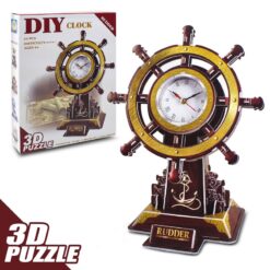 3D Puzzle Ρολόι Τιμόνι Καραβιού 3D Puzzle, Τελευταία Τεμάχια, Promo 3 3D Puzzle, Τελευταία Τεμάχια, Promo 3/3D Puzzle Ρολόι Τιμόνι Καραβιού/