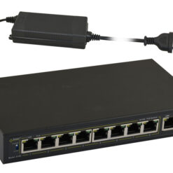 PULSAR PoE Ethernet Switch S108-90W, 10x ports 10/100Mb/s Κάμερες Ασφαλείας Switch